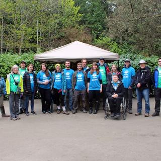 MABRRI team and volunteers at Milner Gardens BioBlitz.