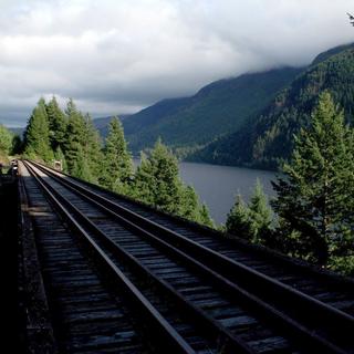 Views from the trestle.