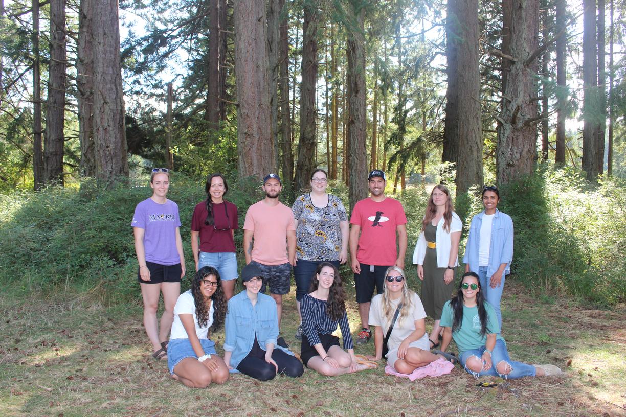 MABRRI Team smiling outside in a park