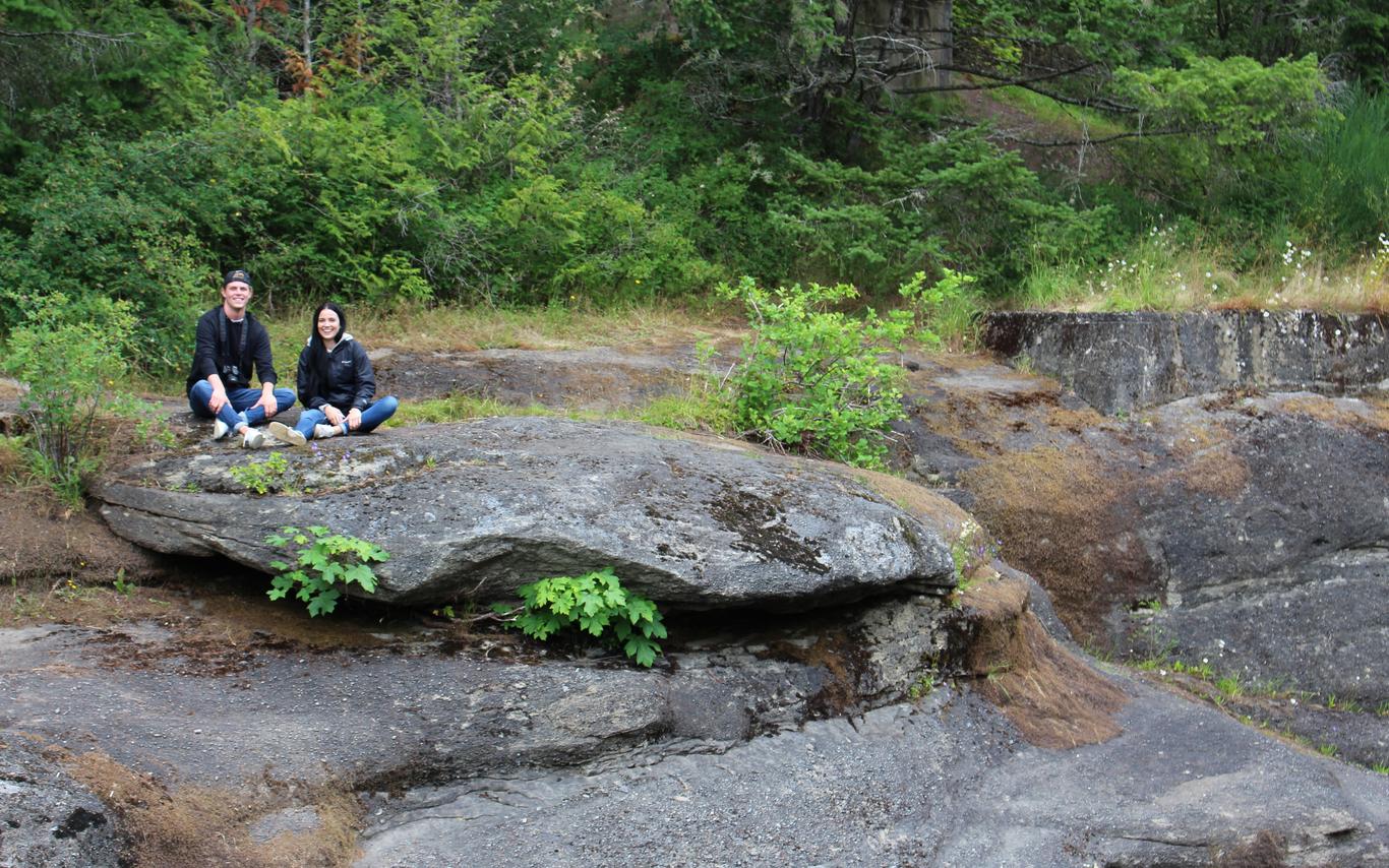 Alisha Pierce in the Mount Arrowsmith Biosphere Reserve